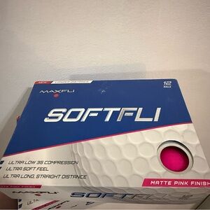 Maxfli Softfli Golf Balls Matte Pink 36 Pack 3 Dozen New